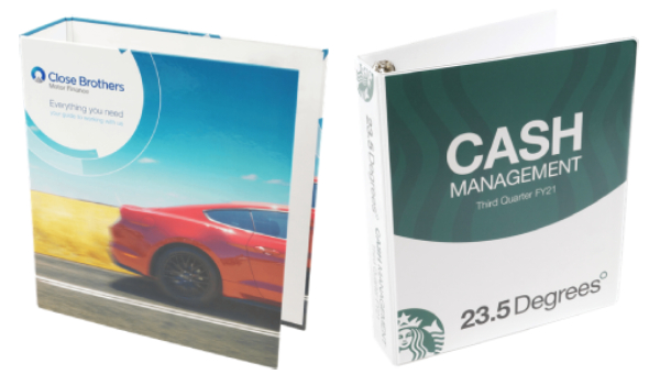 Bespoke Printed Ring Binders UK Manufacturer