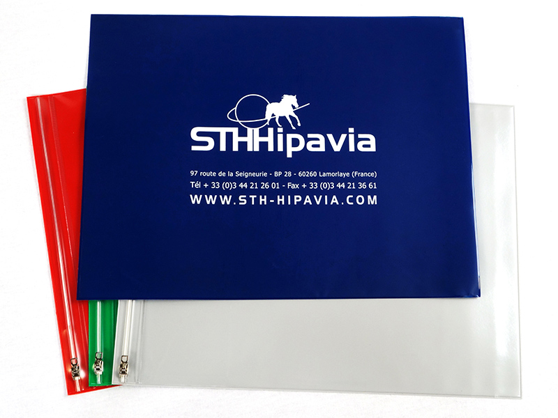 Horse Passport Wallets with zip closure, water resistant
