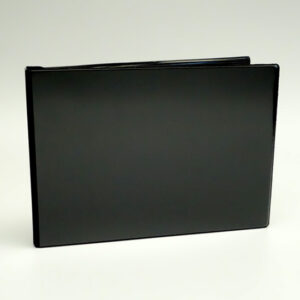 Firearms binder black wipe clean PVC