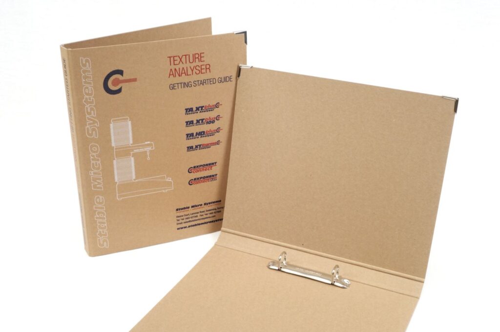 Kraft Board Ring Binders