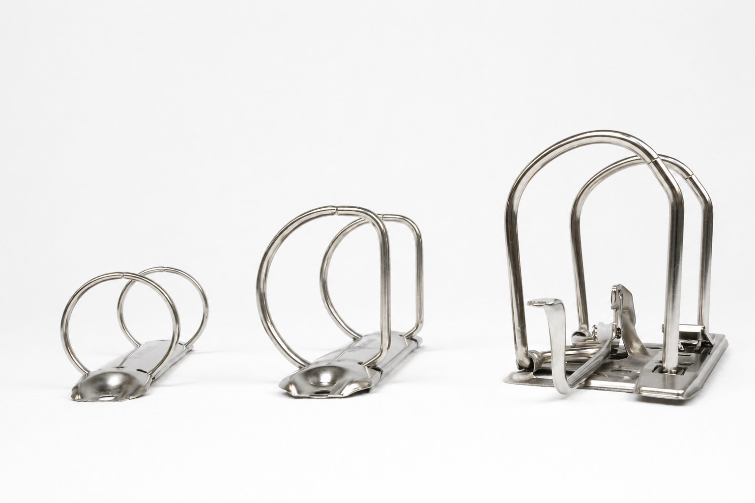 Ring binder mechanism styles O-ring D-ring and Lever Arch