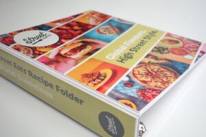 Encapsulated Ring Binder, Wipe clean and fantastic print. Duraweld