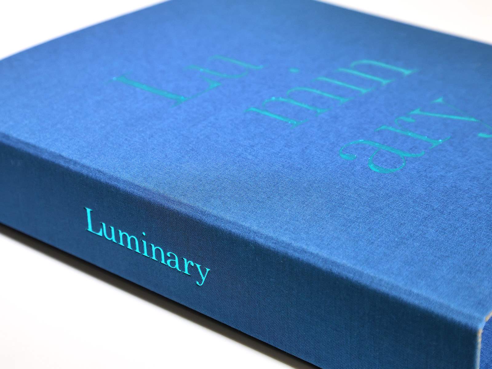 Foil blocking vs print comparison, amazing metallic foil folders.